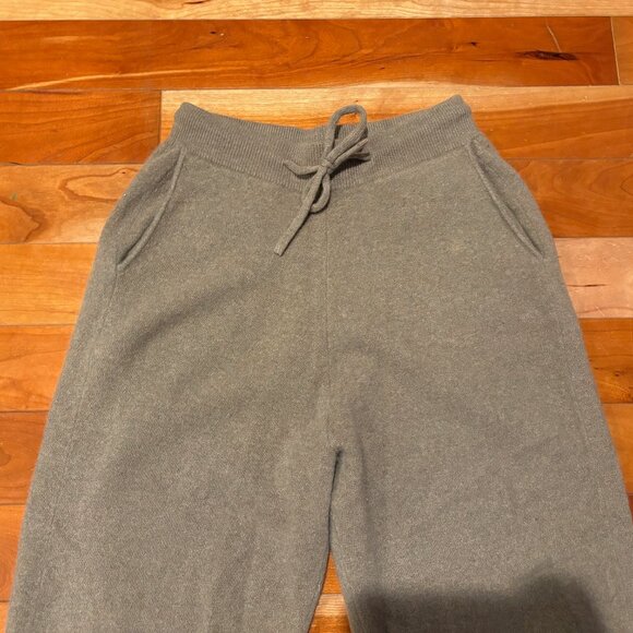 Maison de Papillon 100% Cashmere Drawstring Jogger Sweatpants Women's XS - Picture 3 of 7